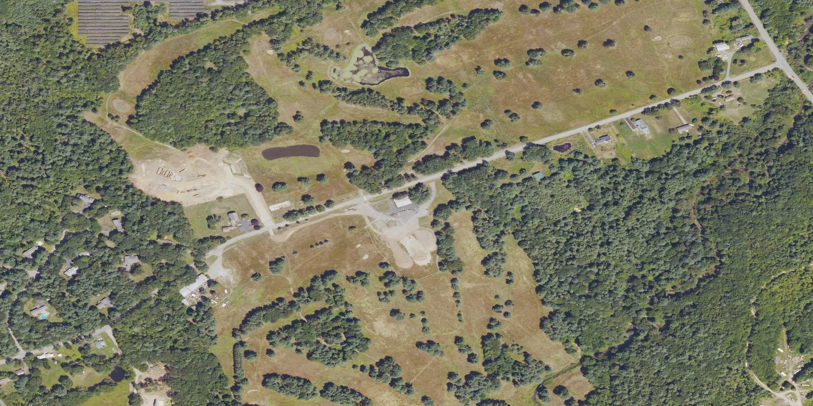 Satellite view of Gorham Country Club