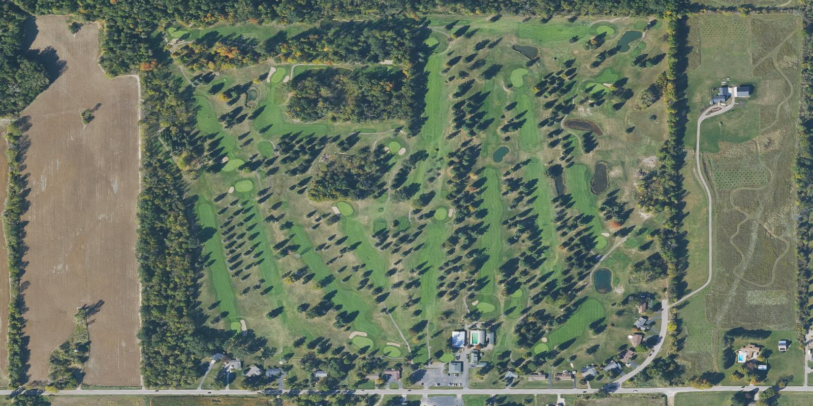 Satellite view of Grand Ledge Country Club
