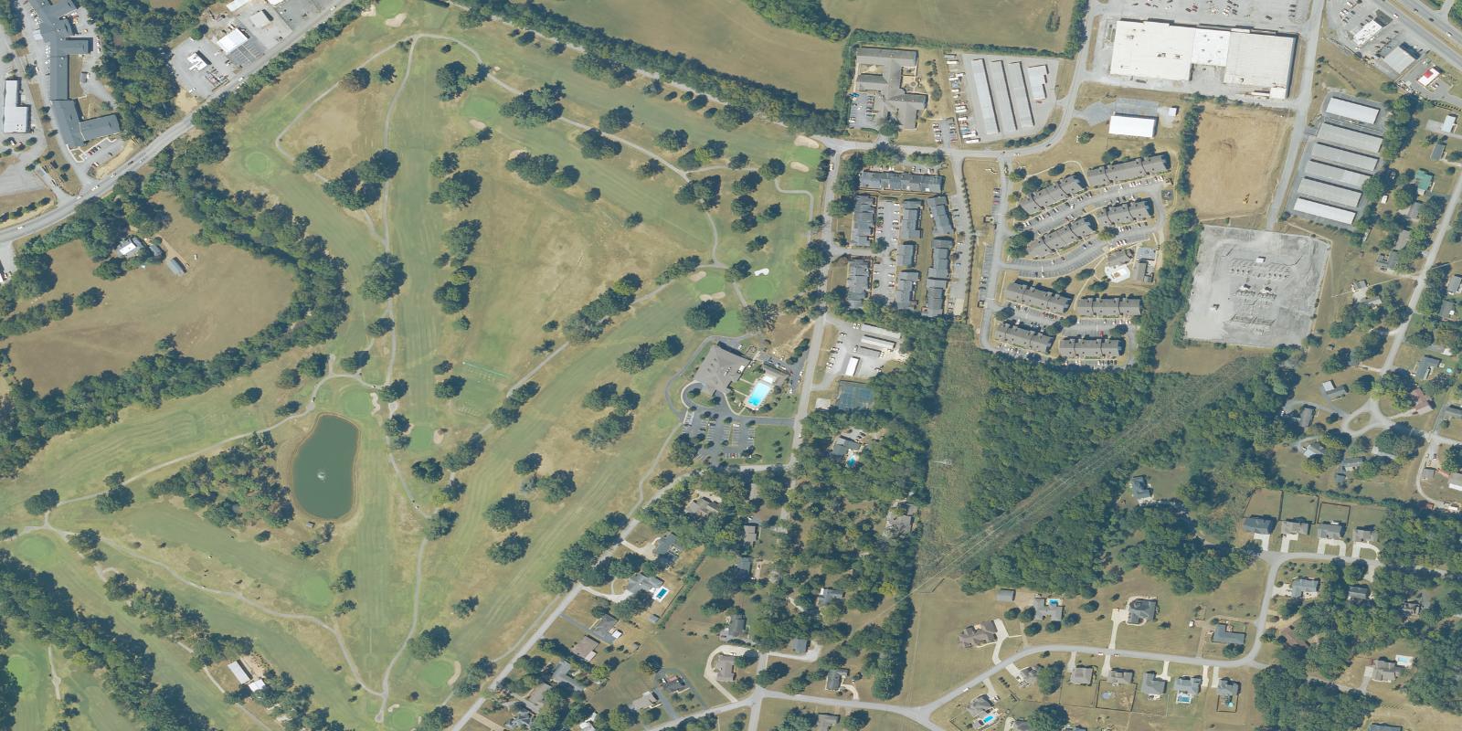 Satellite view of Graymere Country Club
