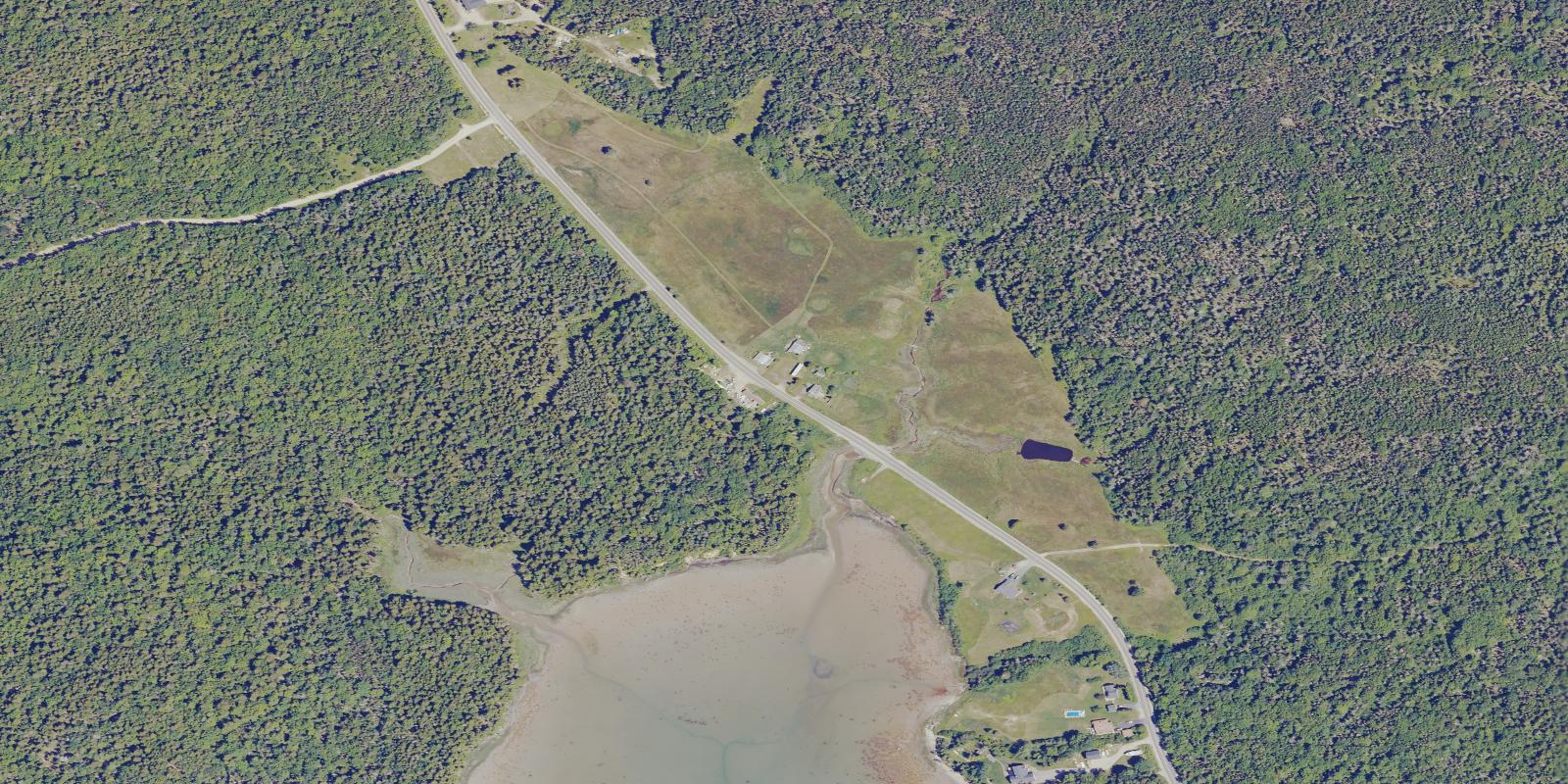 Satellite view of Great Cove Golf Course