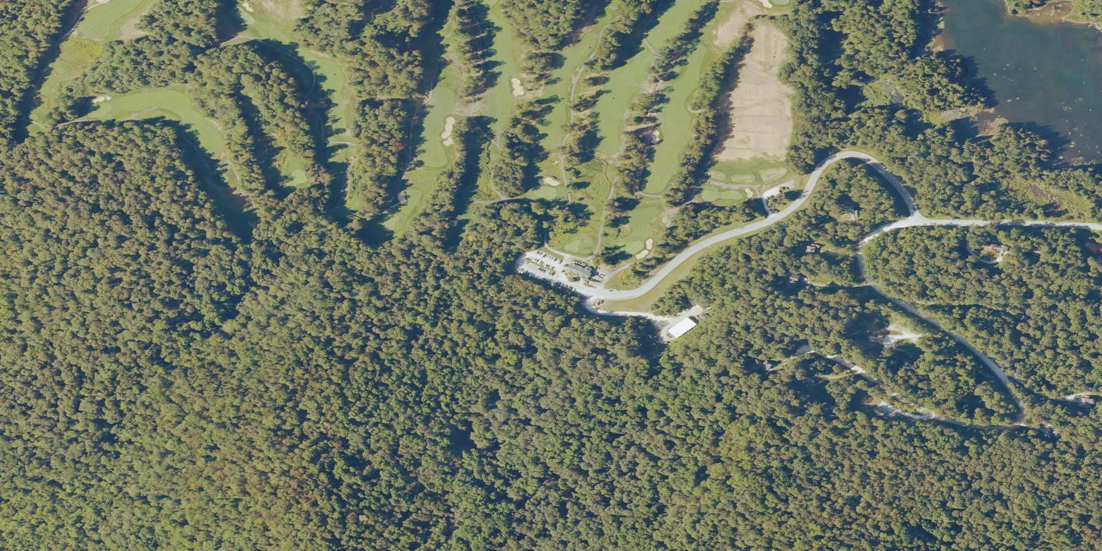 Satellite view of Green Mountain National Golf Course