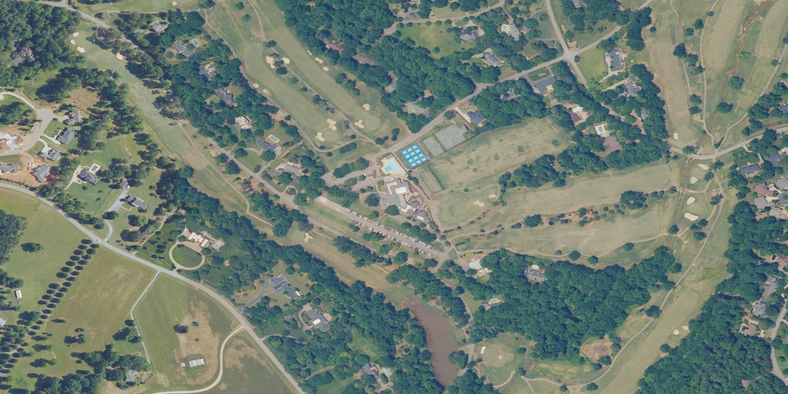 Satellite view of Green Valley Country Club