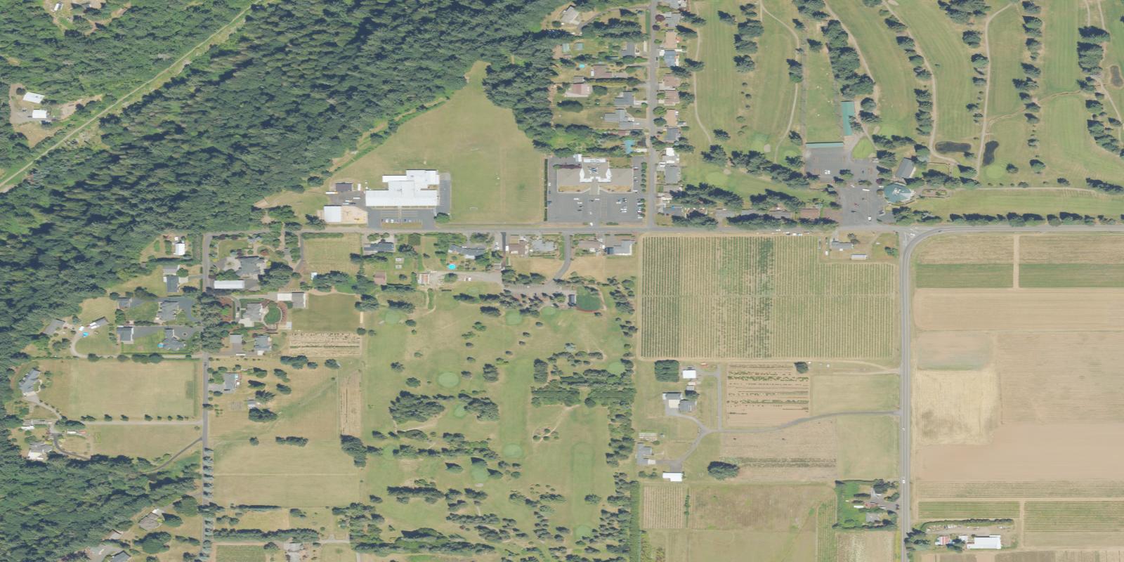 Satellite view of Greenlea Golf Course