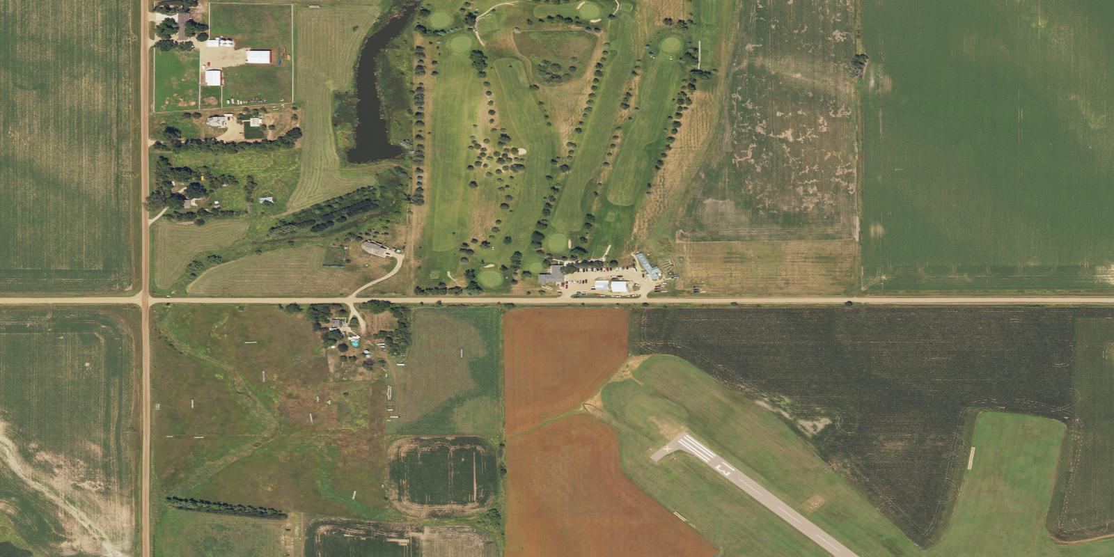 Satellite view of Gregory Golf Course
