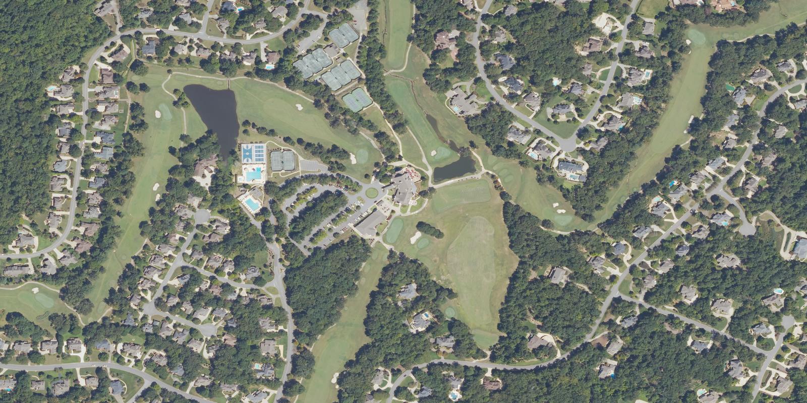 Satellite view of Greystone Golf & Country Club-Founders Course
