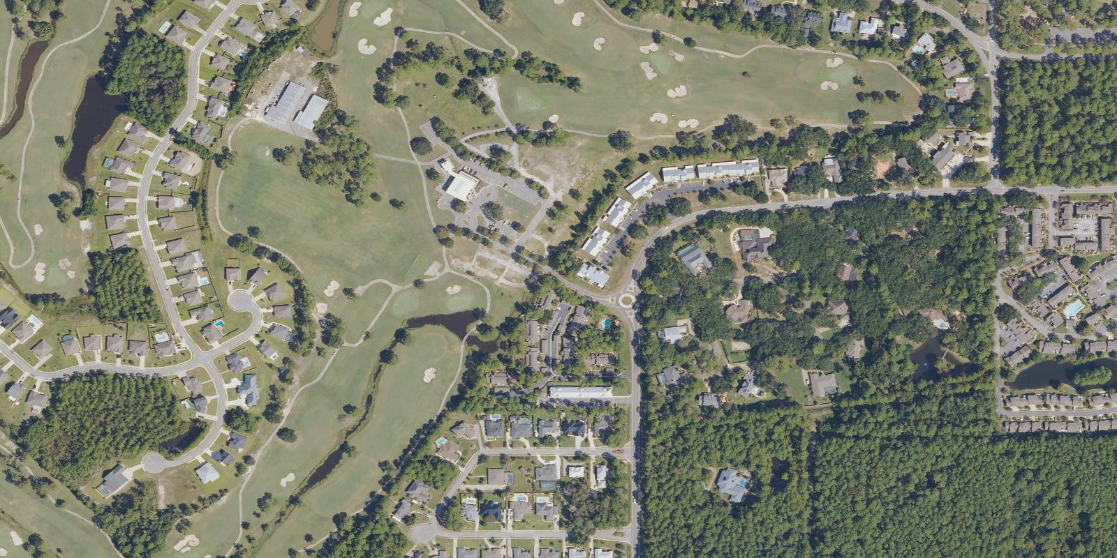 Satellite view of Gulf Shores Golf Club