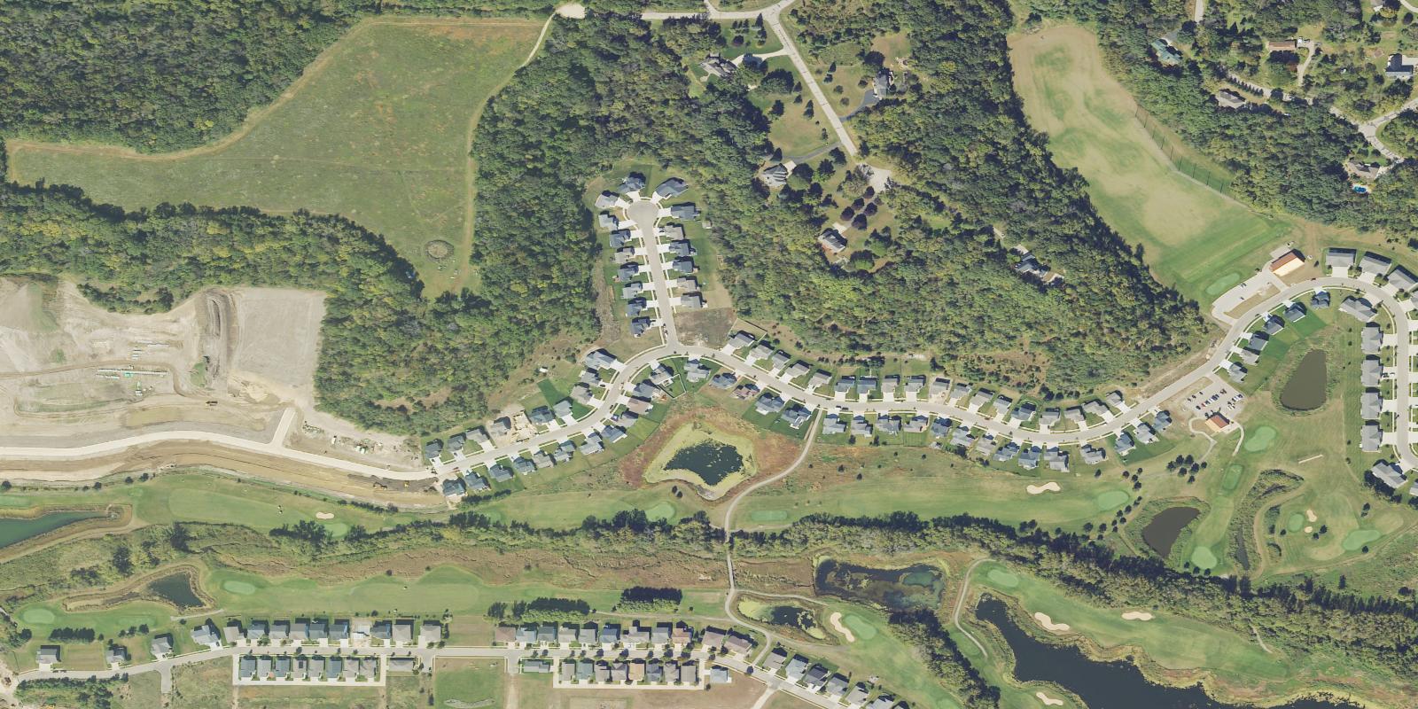 Satellite view of Hadley Creek Golf Learning Center