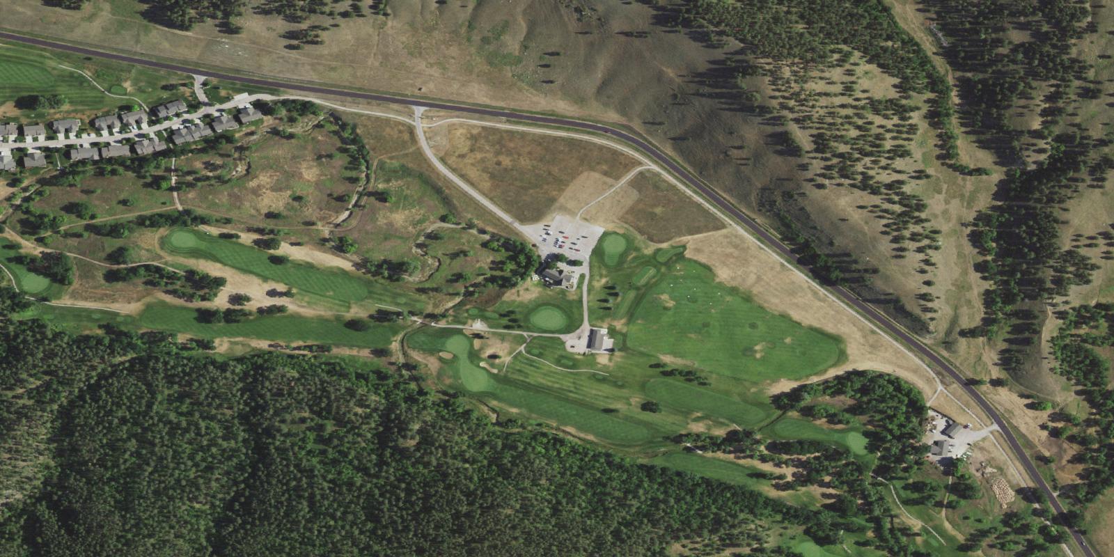 Satellite view of Hart Ranch Golf Club