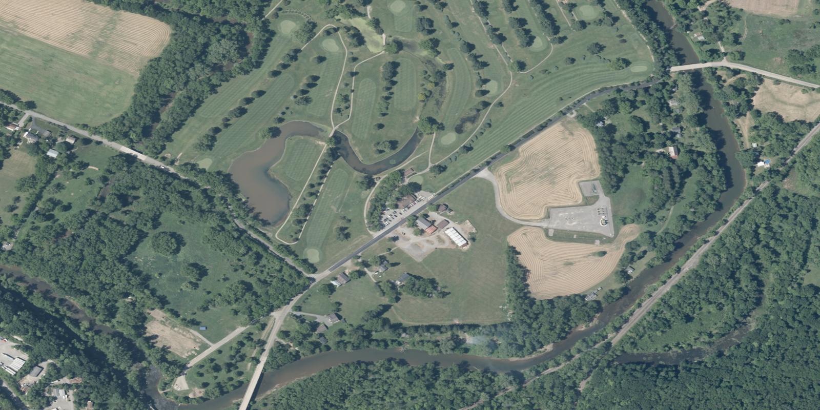 Satellite view of Hartmann's Deep Valley Golf Course