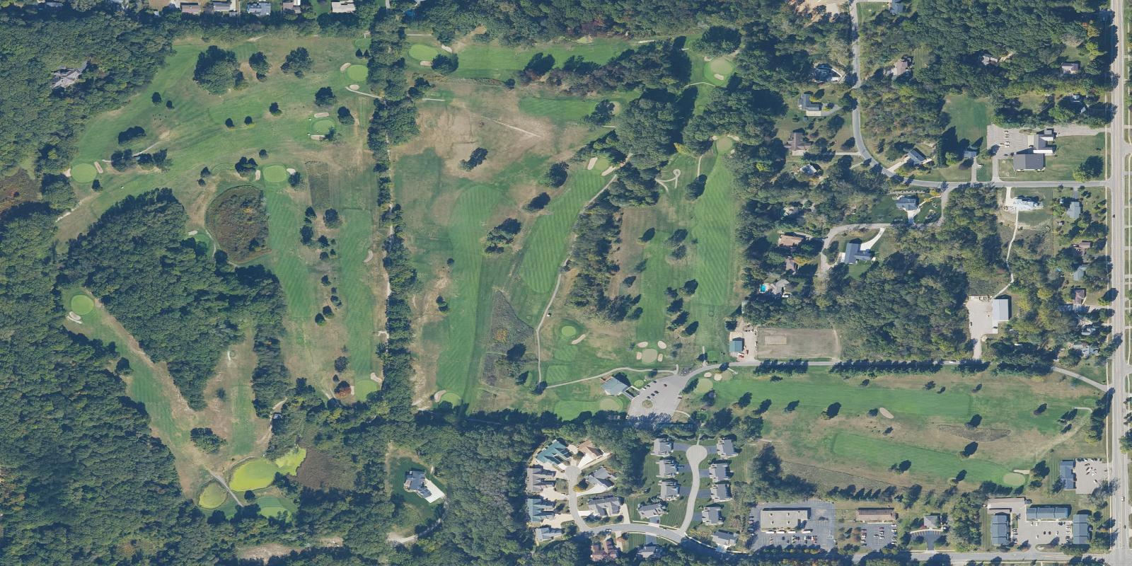 Satellite view of Hastings Country Club