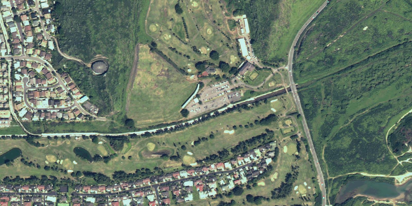Satellite view of Hawaii Kai Golf Course - Executive
