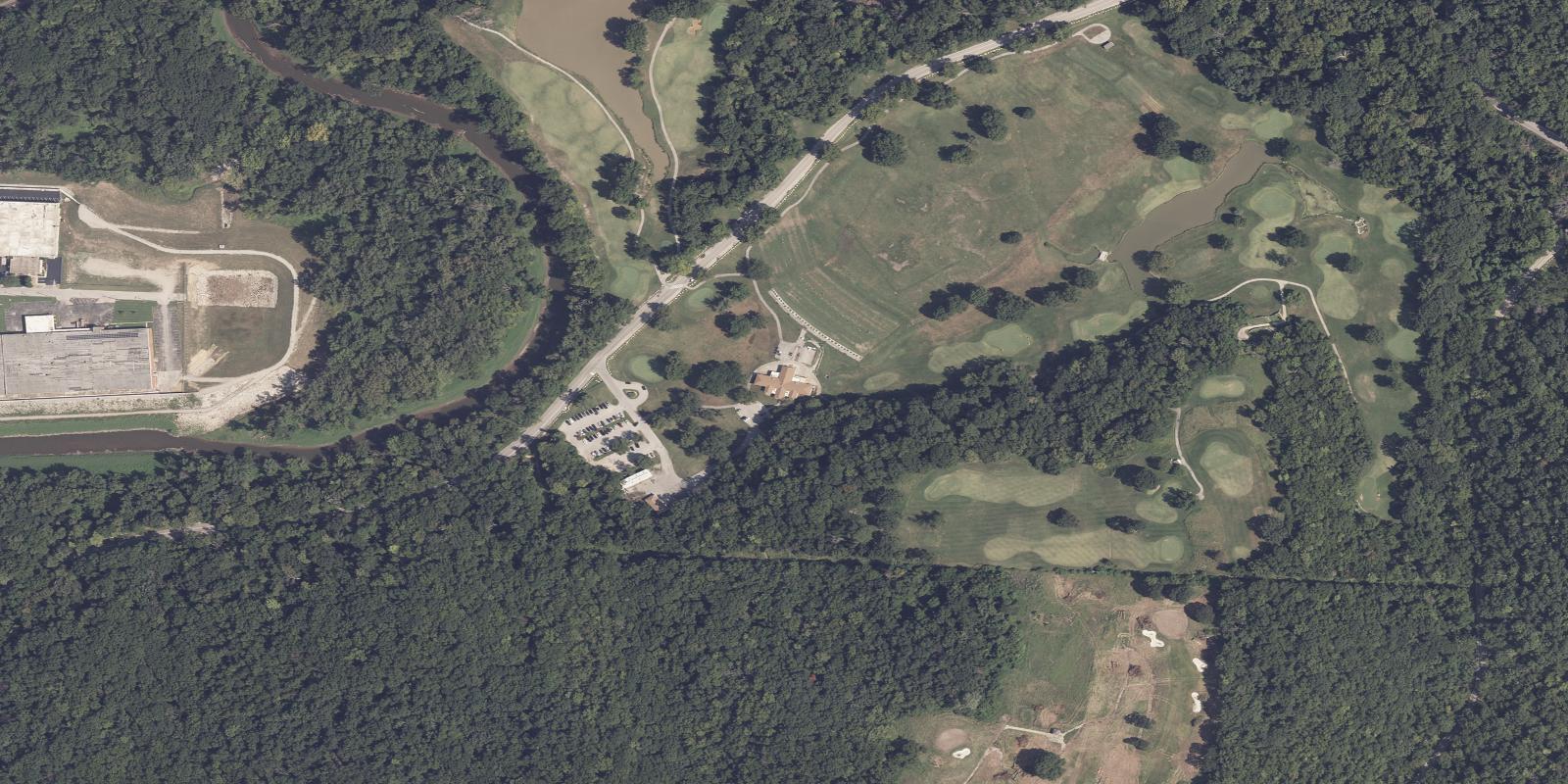 Satellite view of Heart Of America Golf Academy River Course
