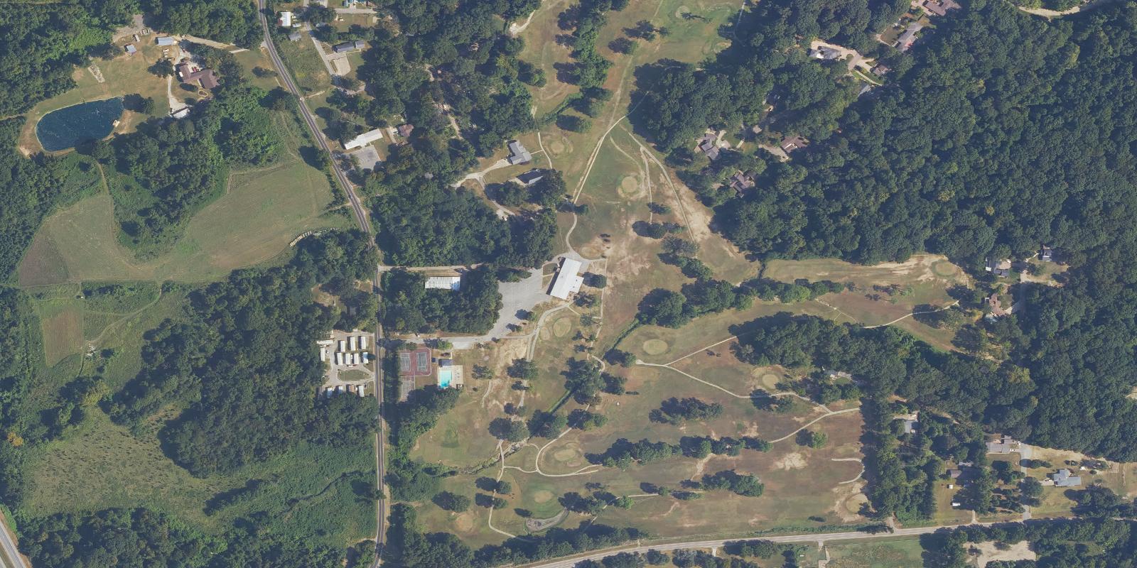 Satellite view of Helena Country Club