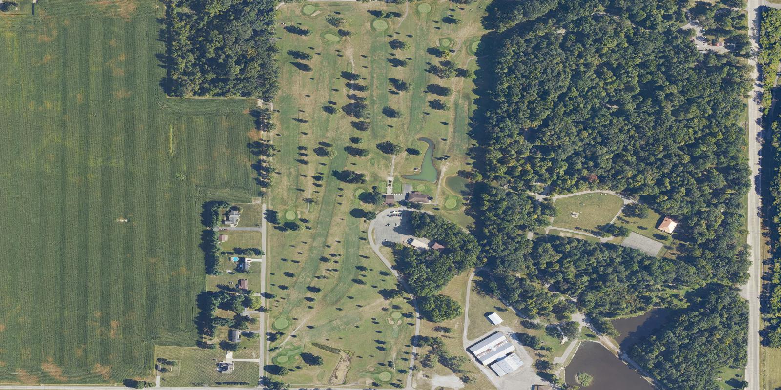 Satellite view of Henry County Public Golf Course