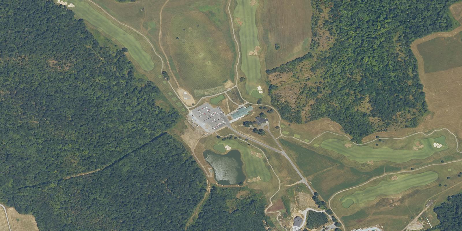 Satellite view of Heritage Hill Golf Club