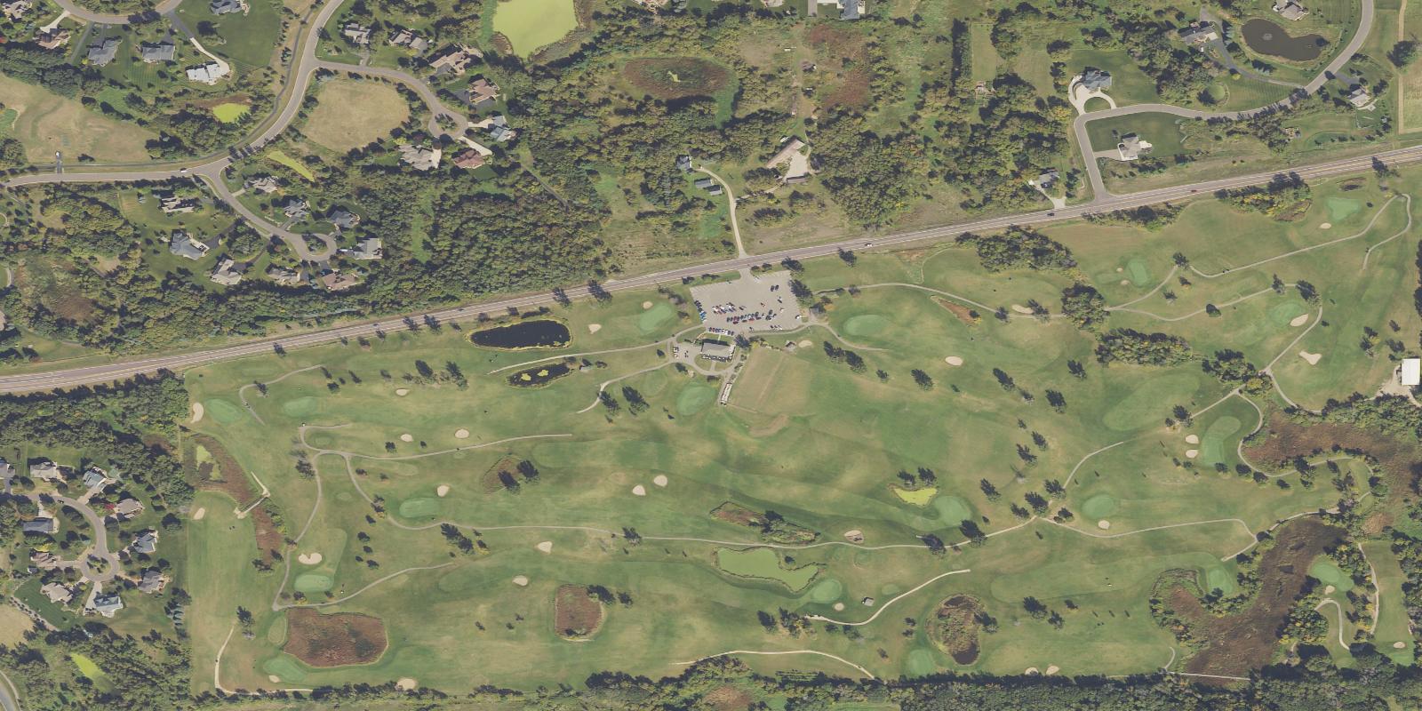 Satellite view of Heritage Links Golf Club