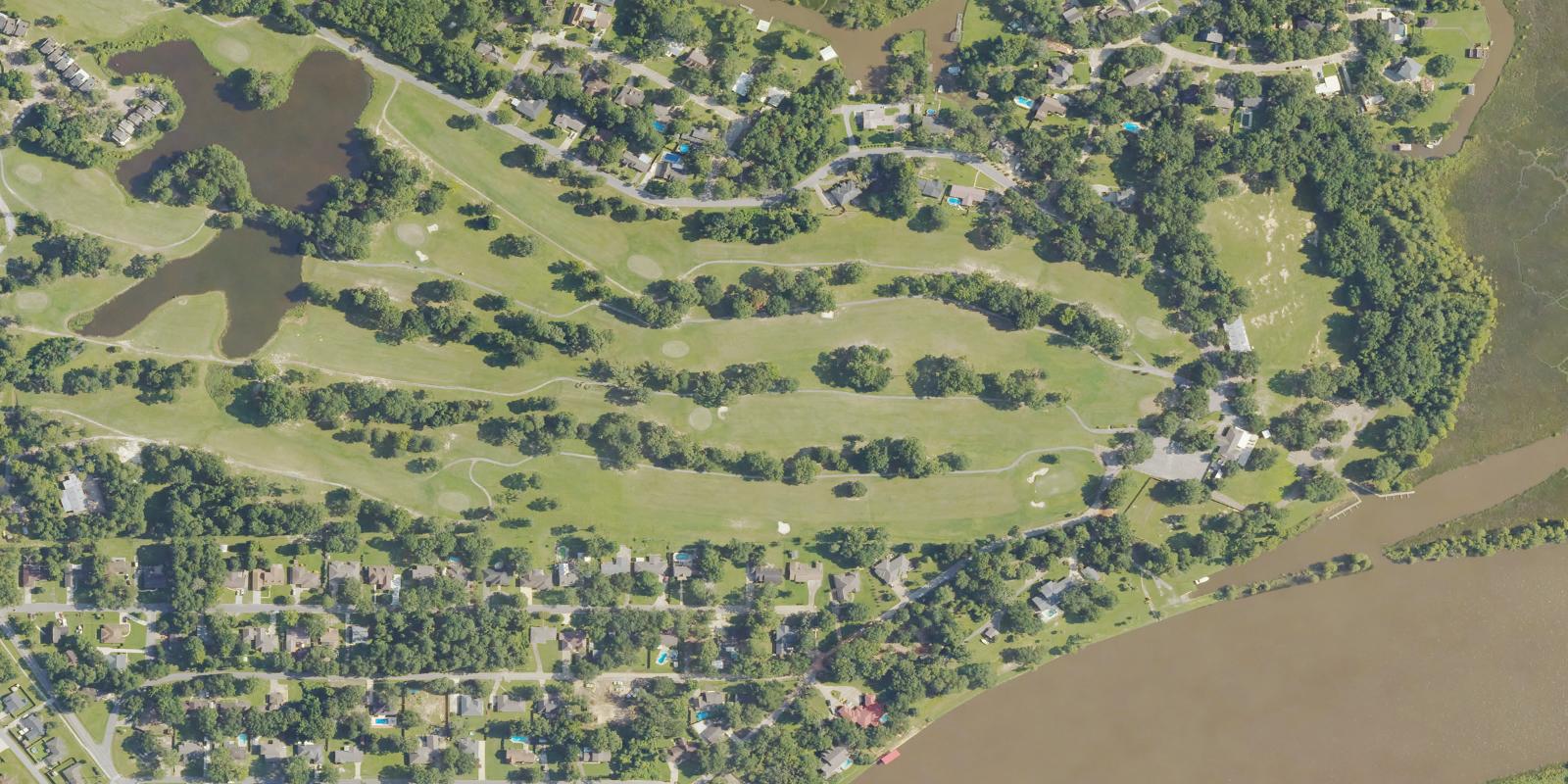 Satellite view of Hickory Hill Country Club Resort
