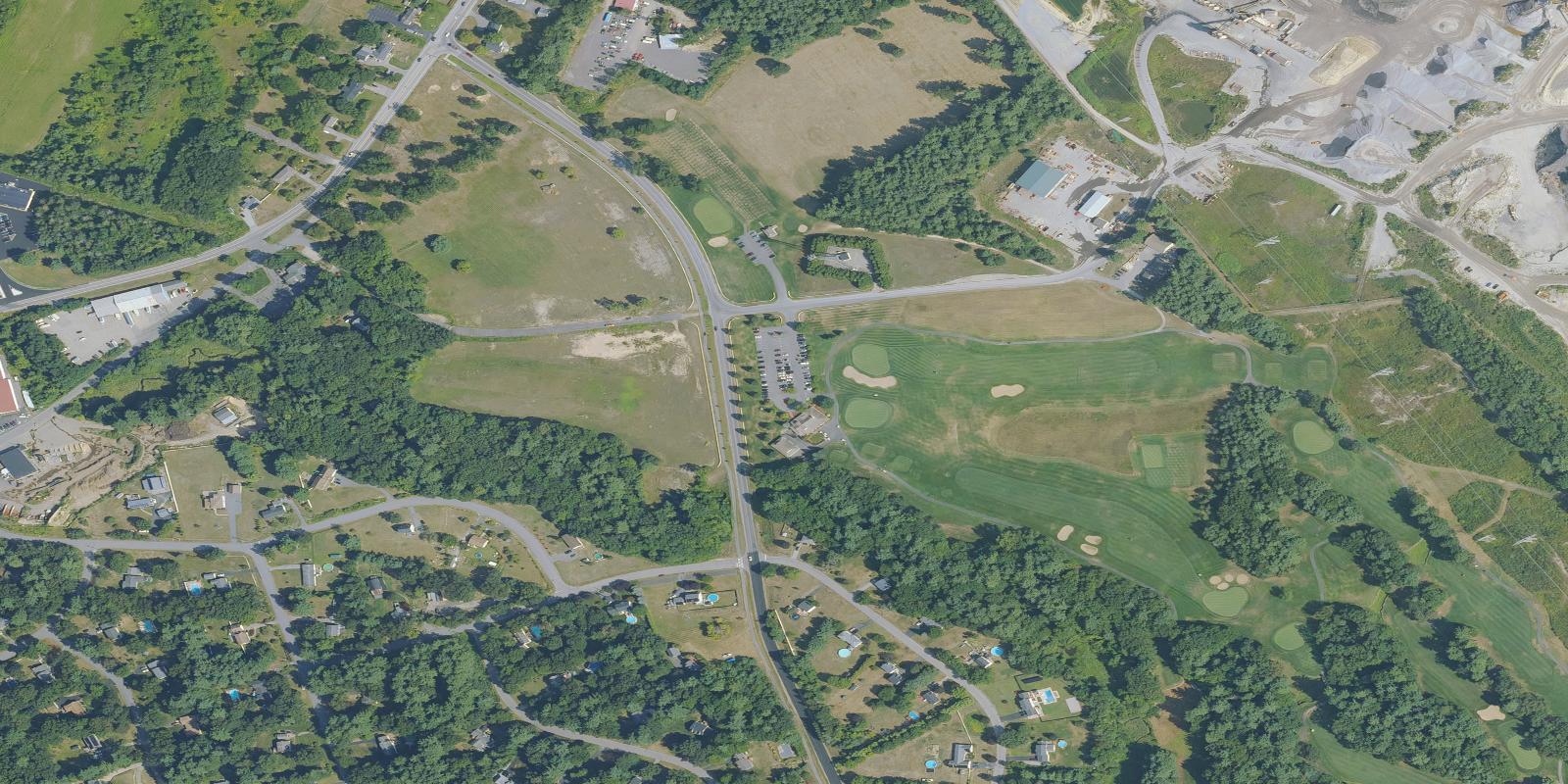 Satellite view of Hidden Creek