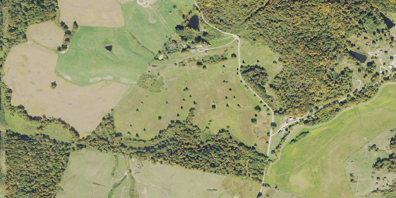 Satellite view of Hidden Valley Country Club
