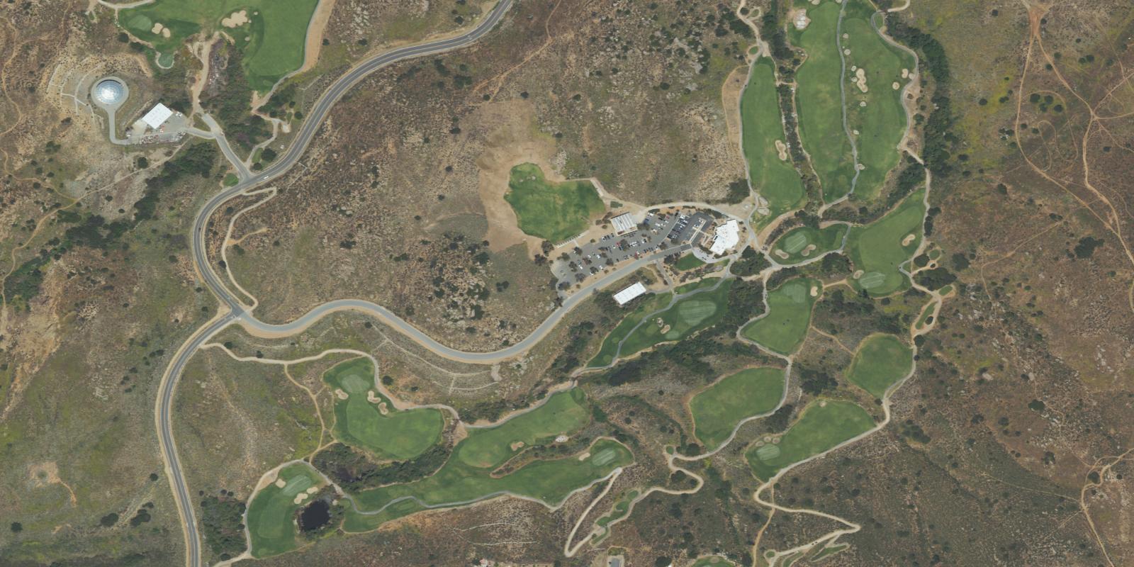 Satellite view of Hidden Valley Golf Club