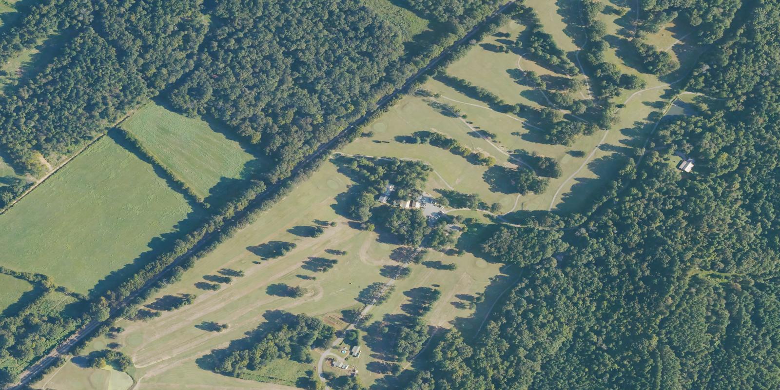 Satellite view of Hidden Valley Golf Course
