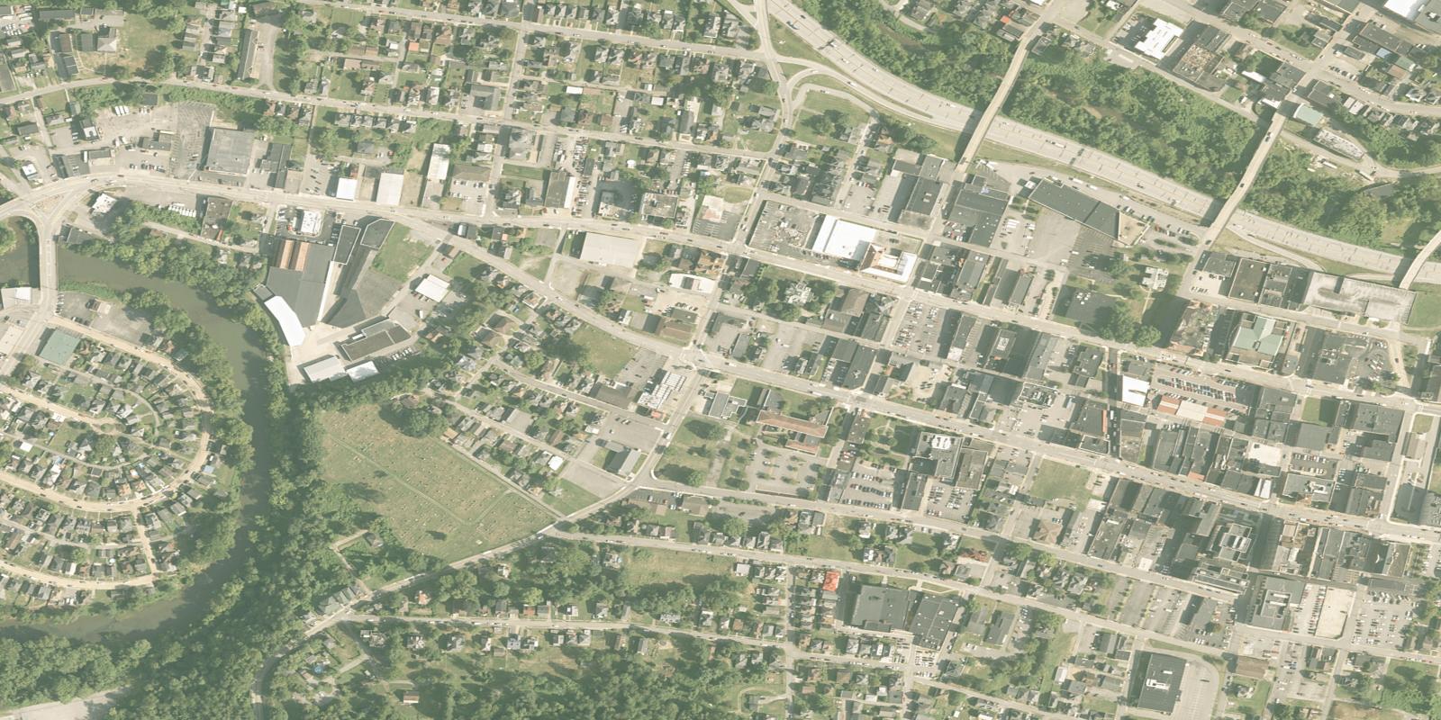Satellite view of Hide-A-Way Golf Course