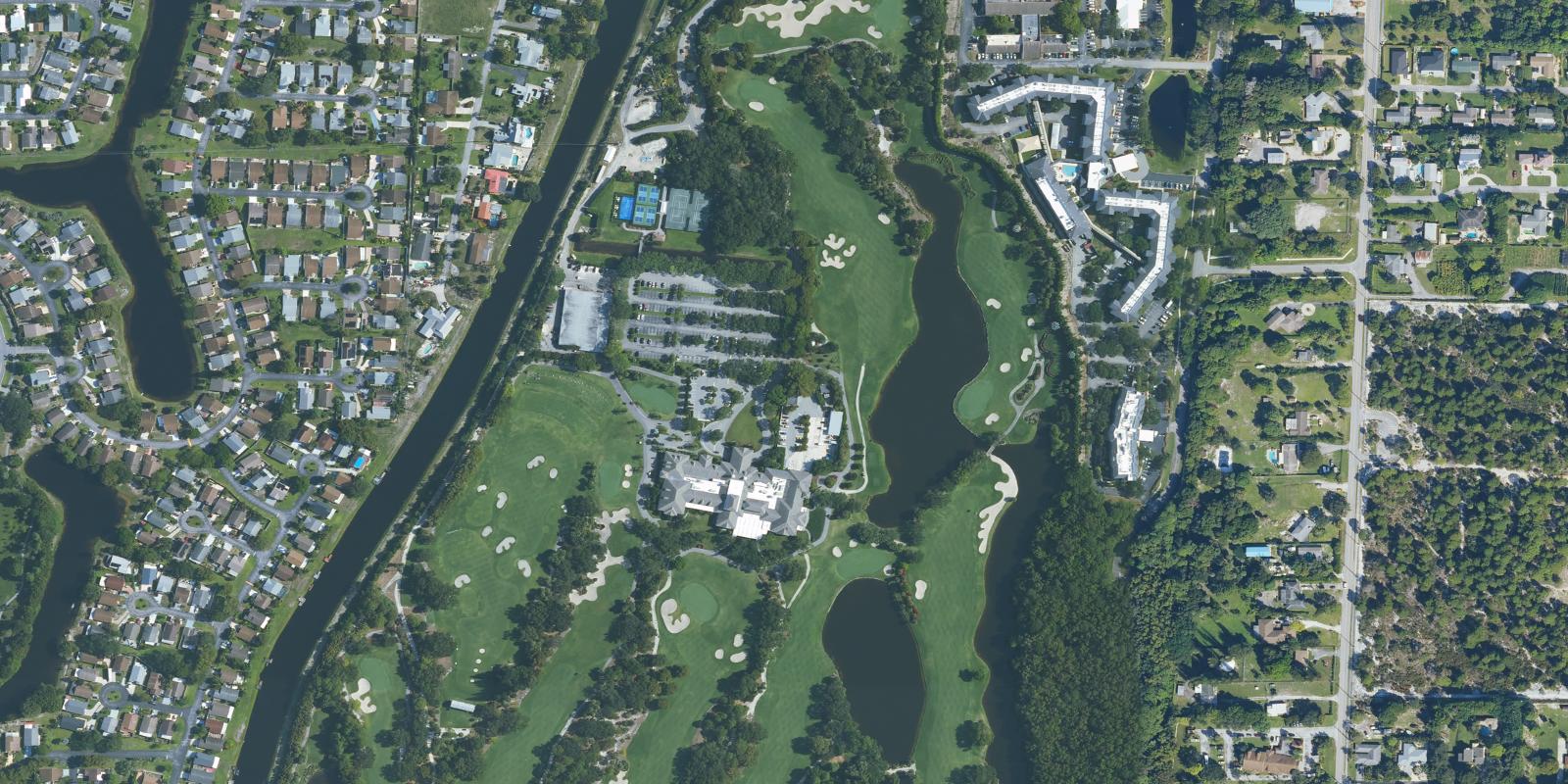 Satellite view of High Ridge Country Club