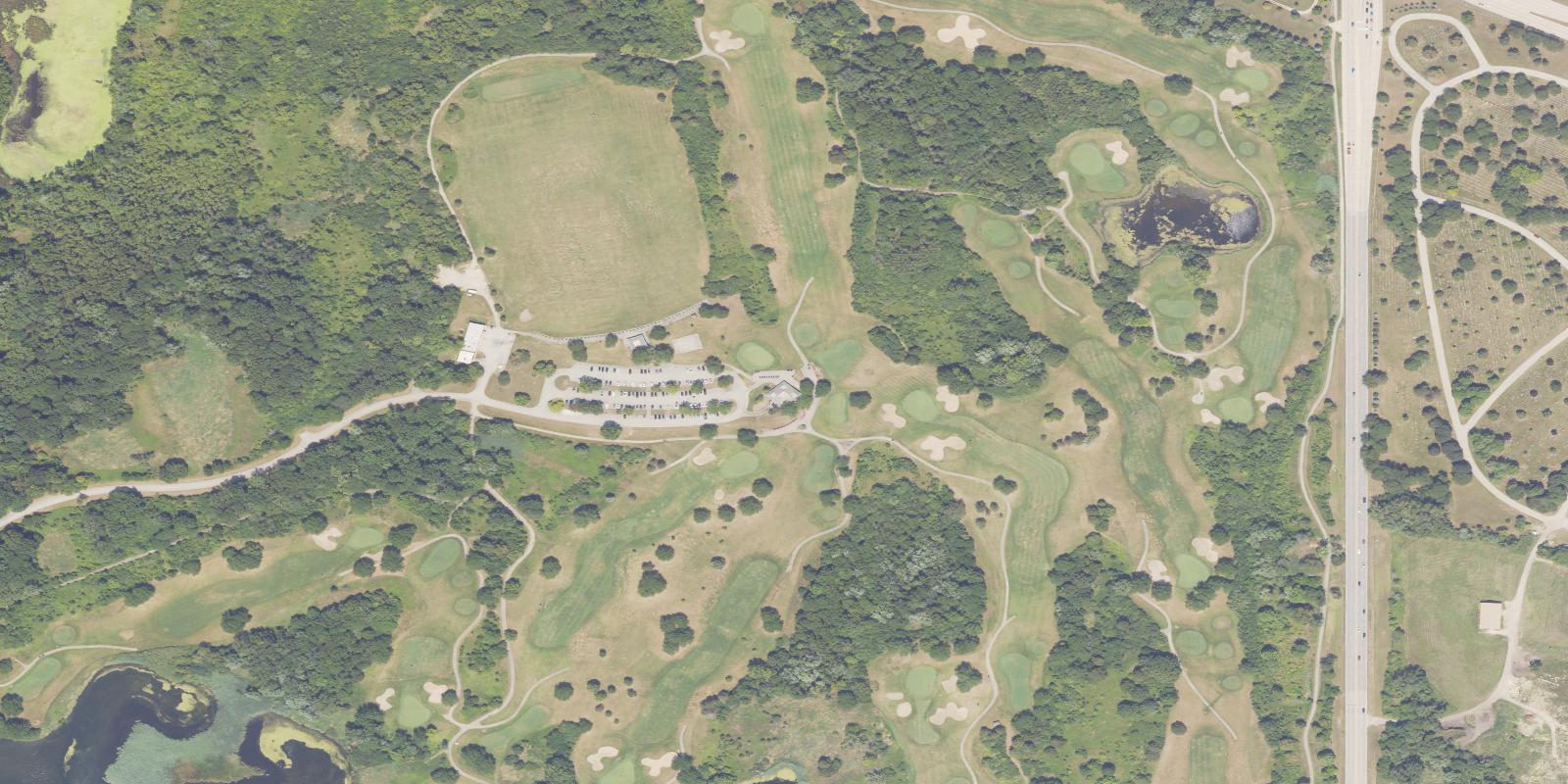 Satellite view of Highland Florida Golf Club