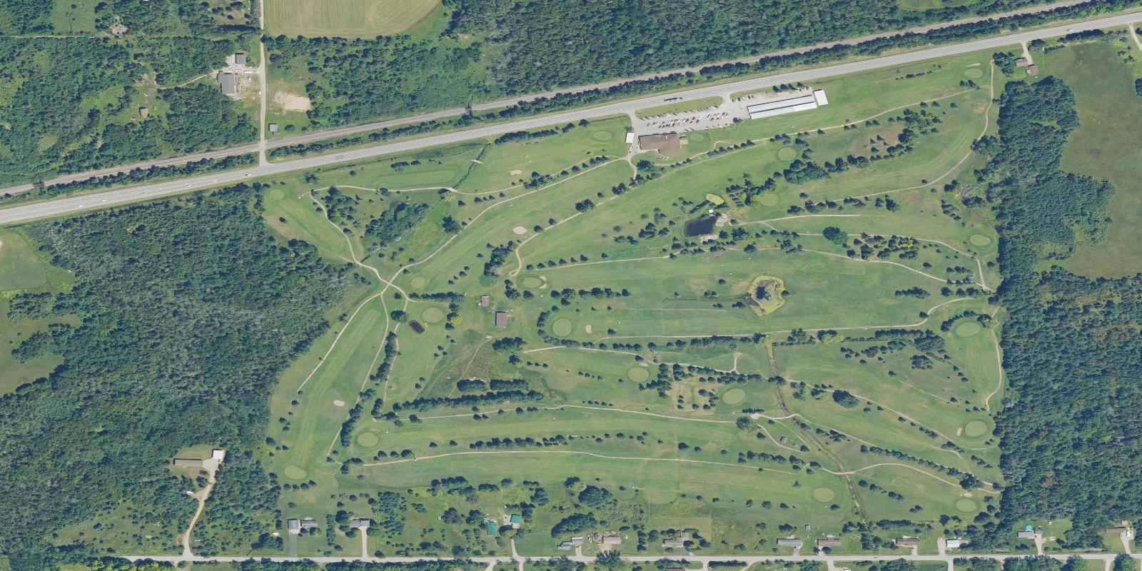 Satellite view of Highland Golf Club