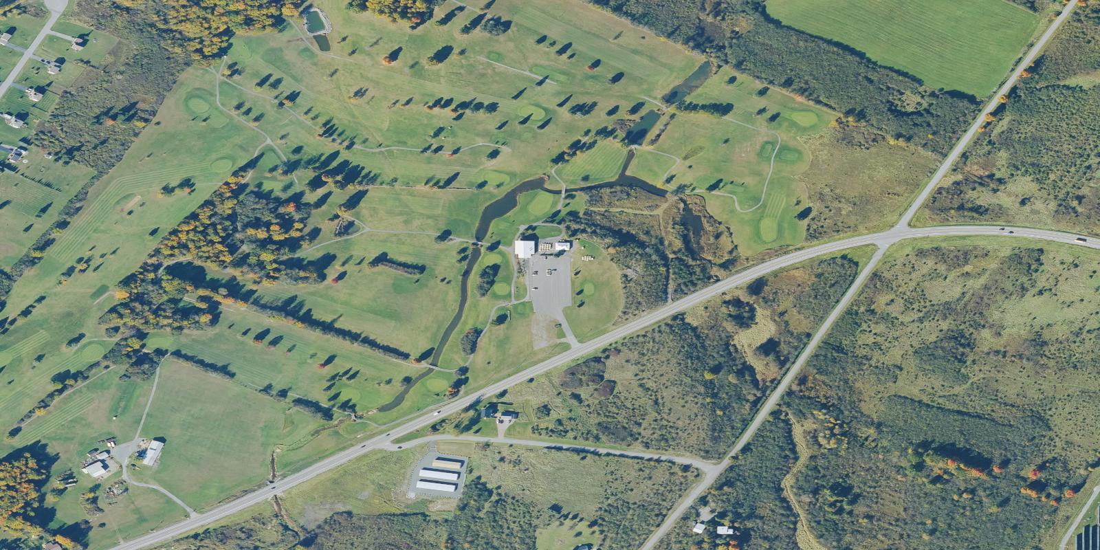 Satellite view of Highland Meadows Golf Country Club