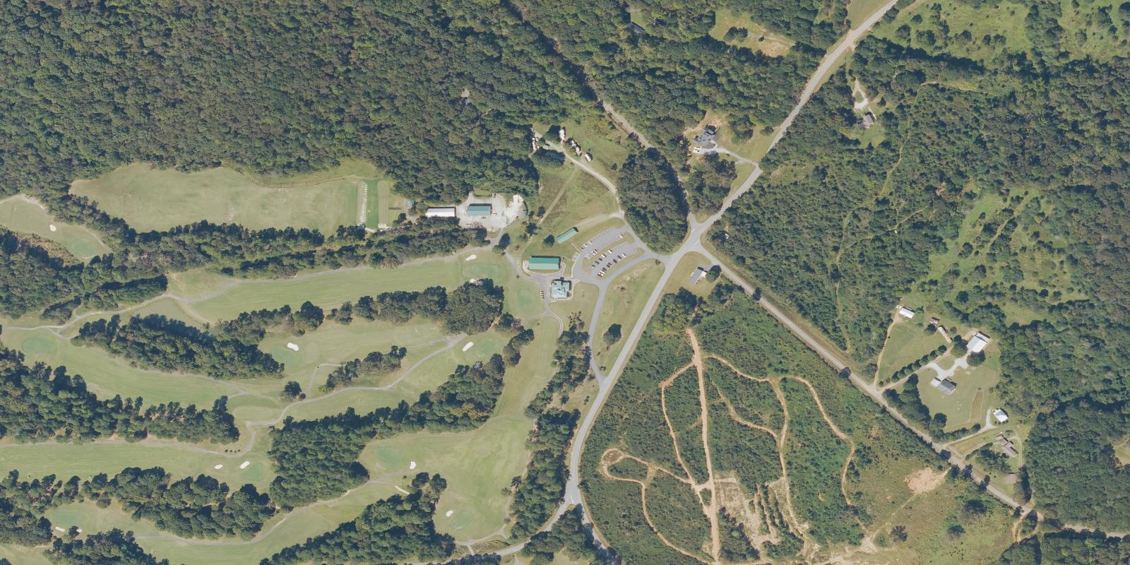 Satellite view of Highland Walk Golf Course at Victoria Bryant