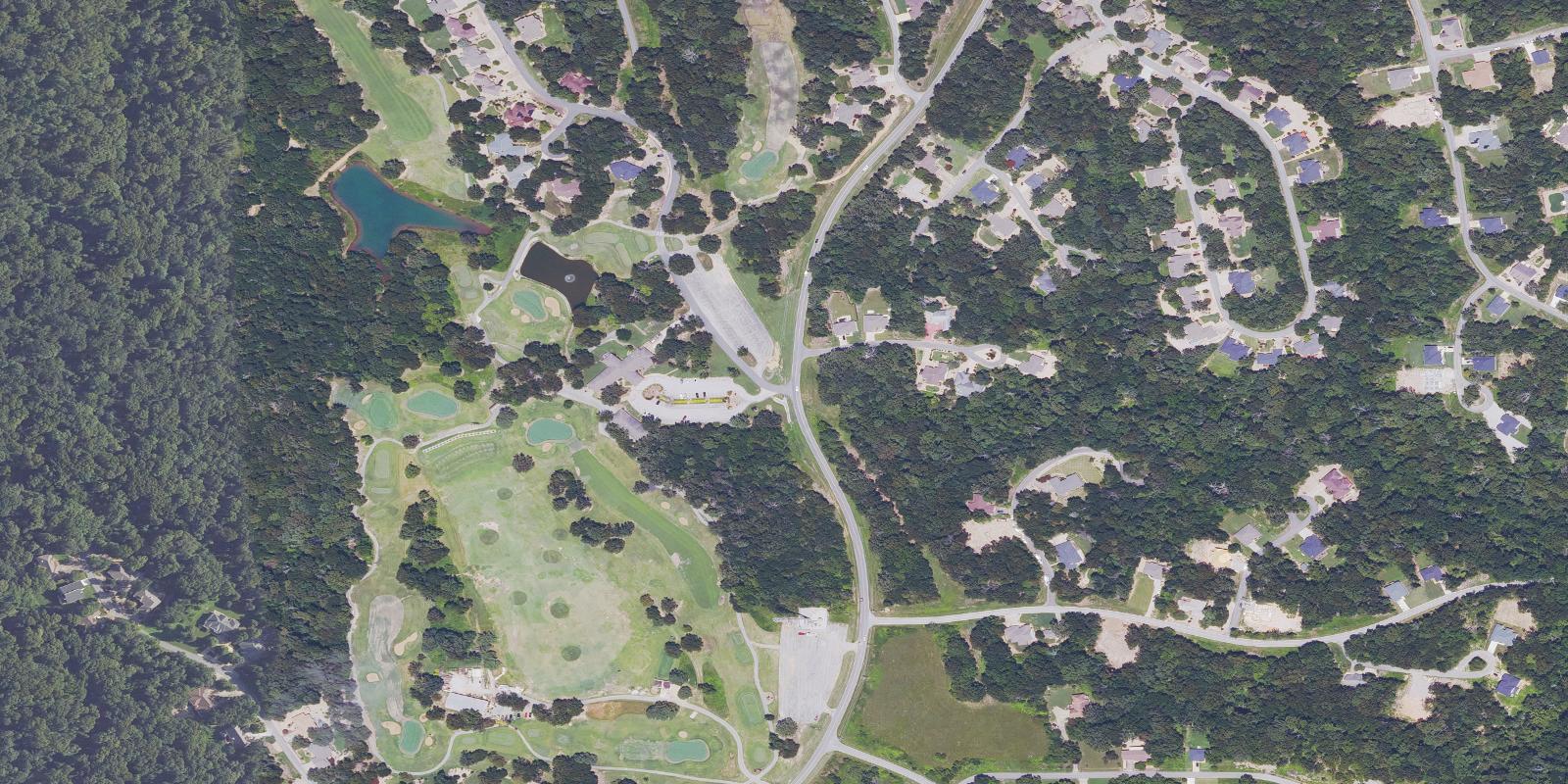 Satellite view of Highlands Golf Course