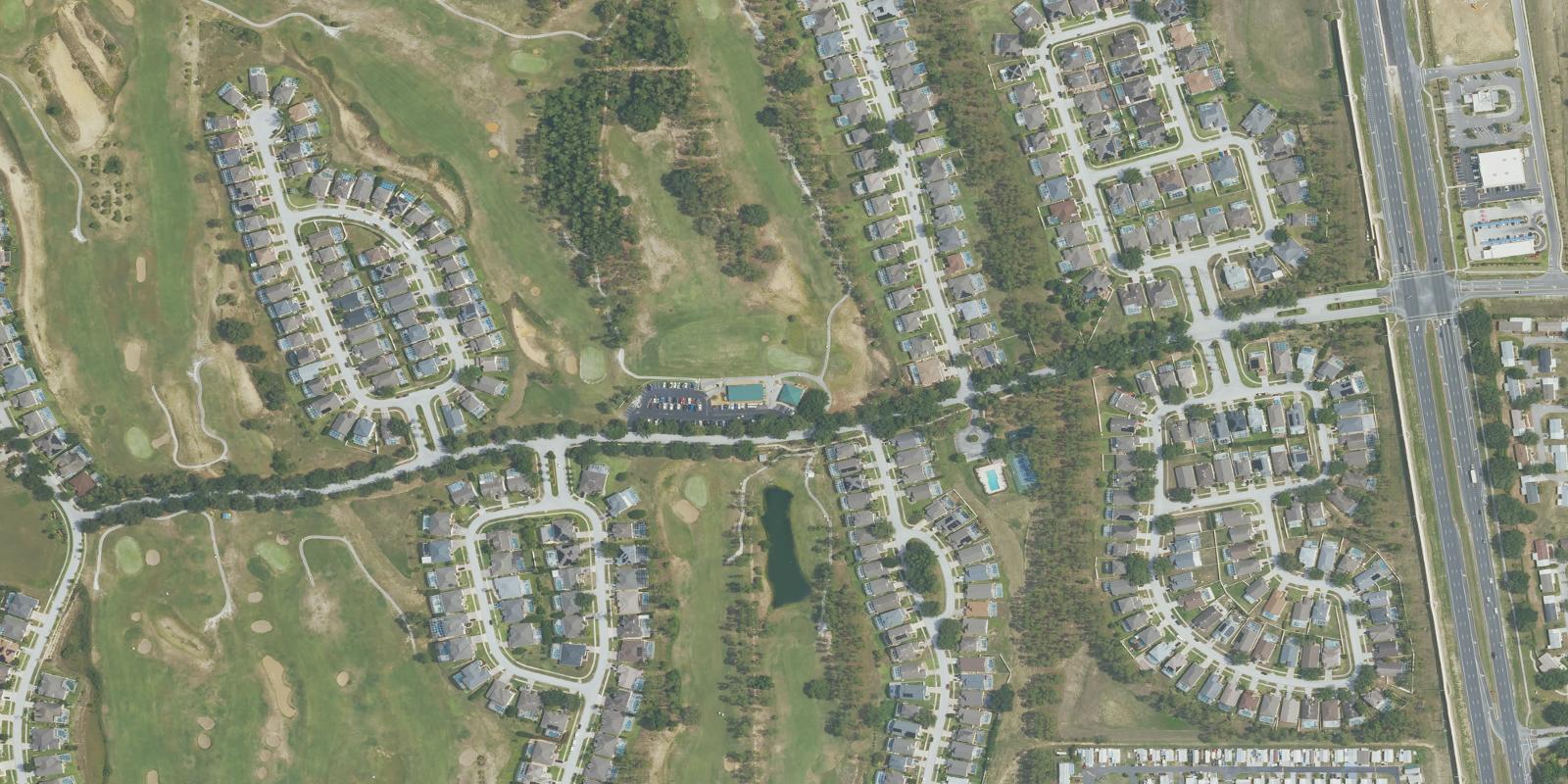 Satellite view of Highlands Reserve Golf Club