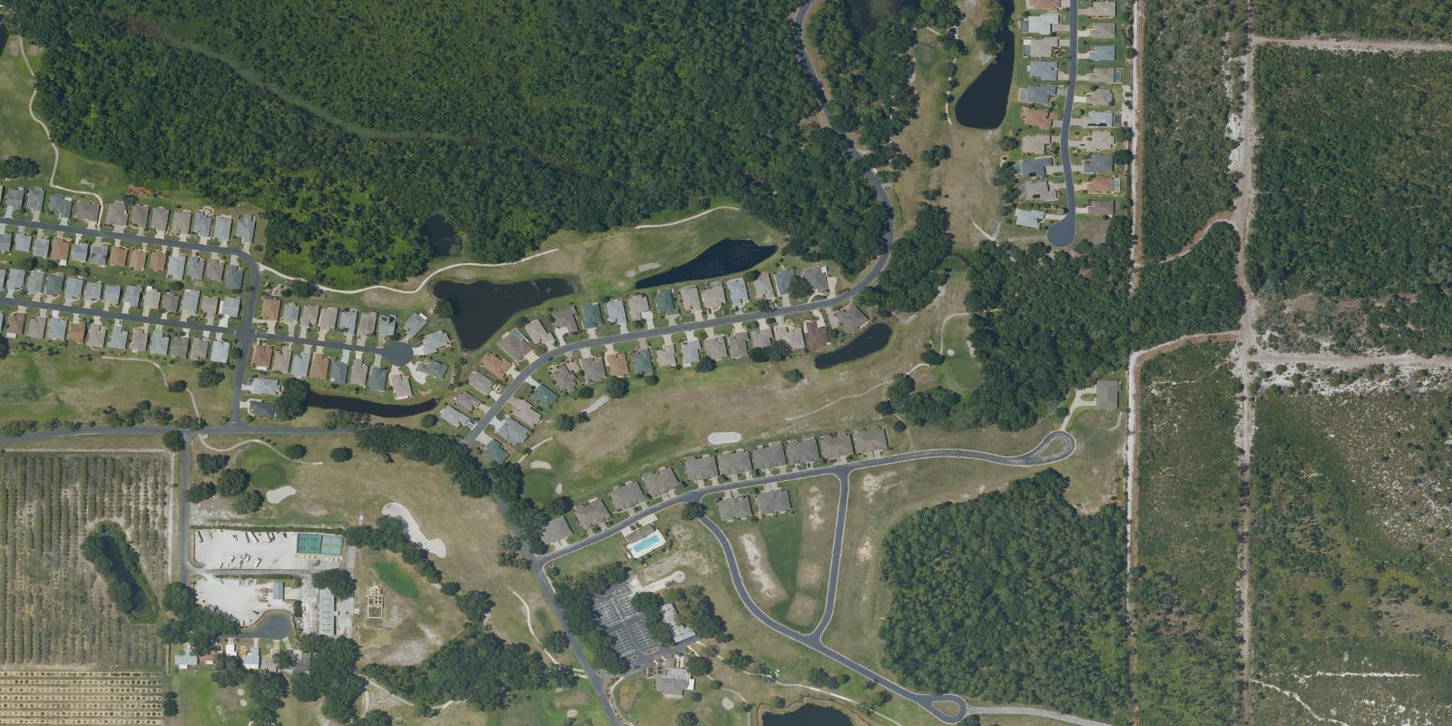 Satellite view of Highlands Ridge Golf Club-South