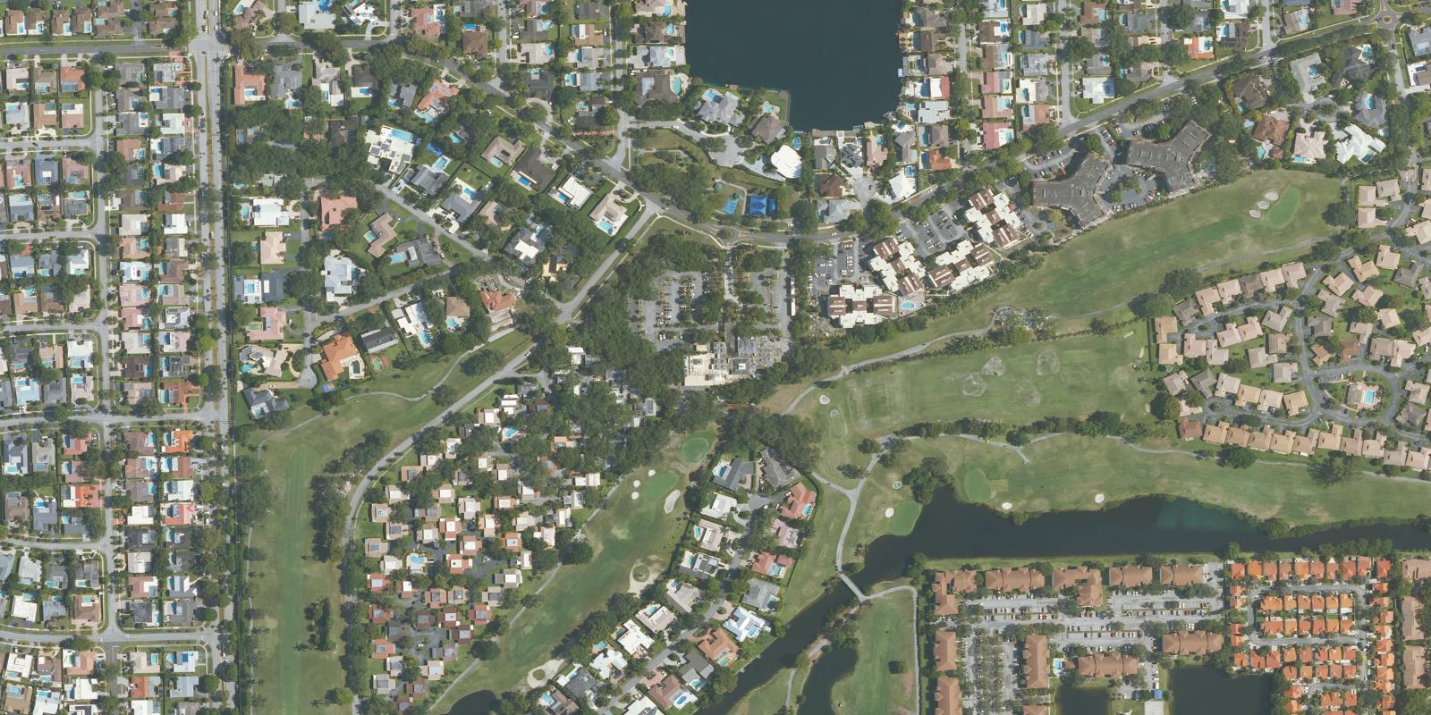 Satellite view of Hillcrest Country Club - Championship Course