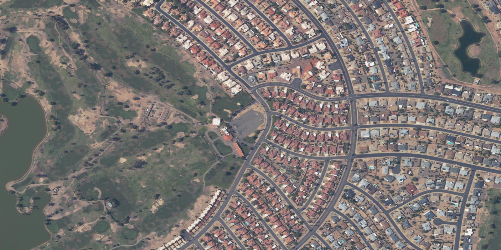 Satellite view of Hillcrest Golf Club At Sun City West