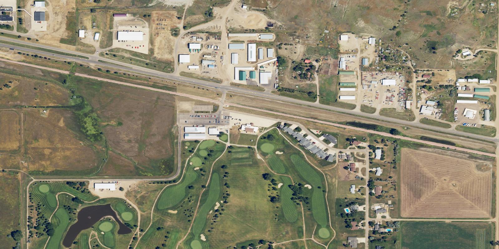 Satellite view of Hillsview Golf Club