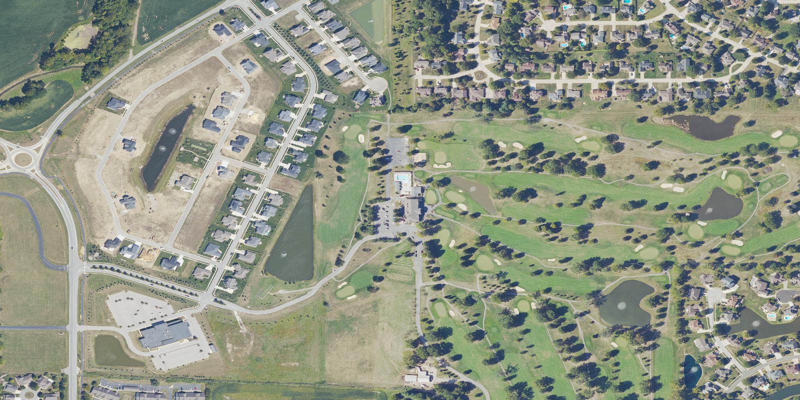 Satellite view of Hillview Country Club