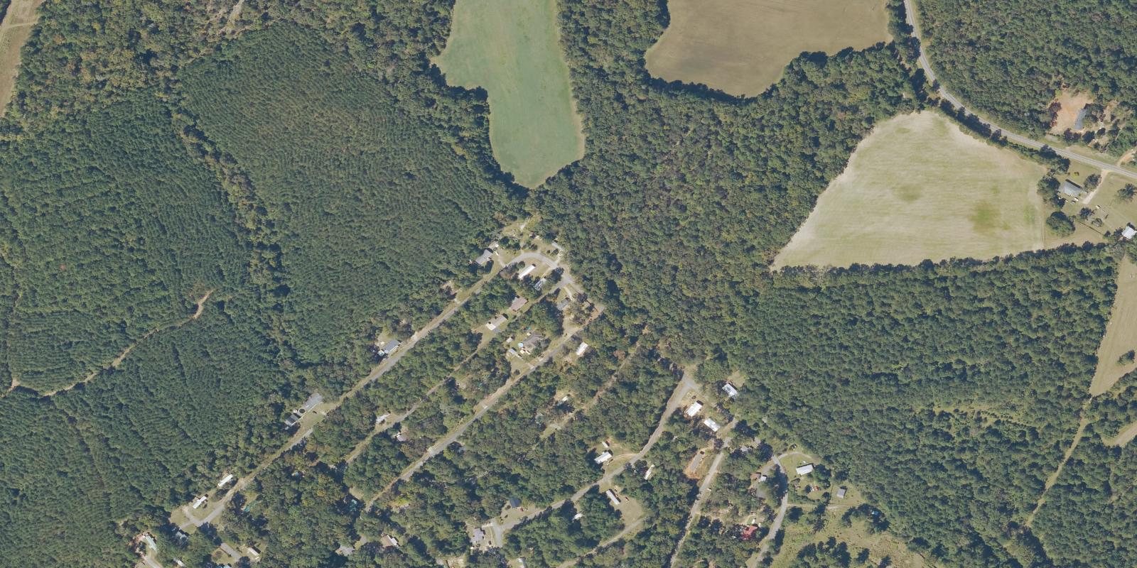 Satellite view of Holiday Hills Country Club