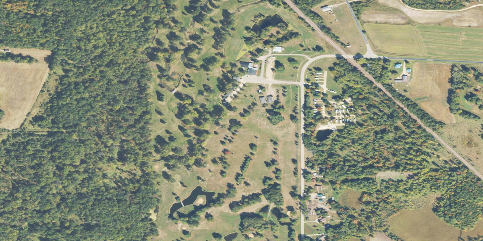 Satellite view of Holiday Lodge Golf Resort