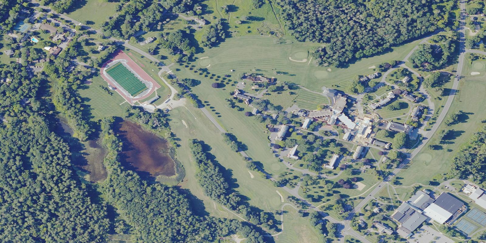 Satellite view of Hotchkiss School Golf Course
