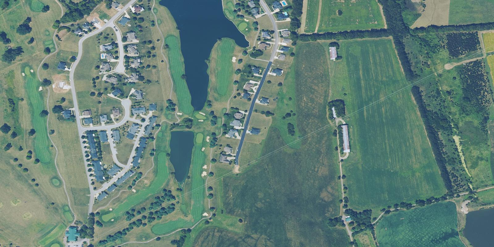 Satellite view of Houston Oaks