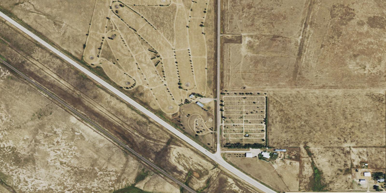 Satellite view of Hugo