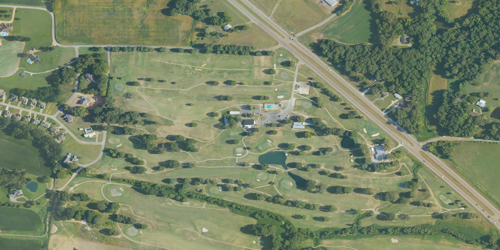 Satellite view of Humboldt Golf & Country Club