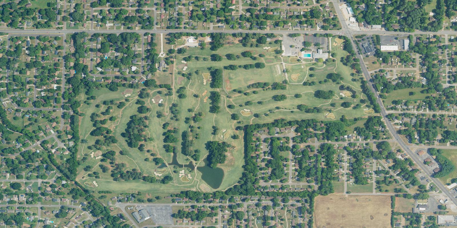 Satellite view of Huntsville