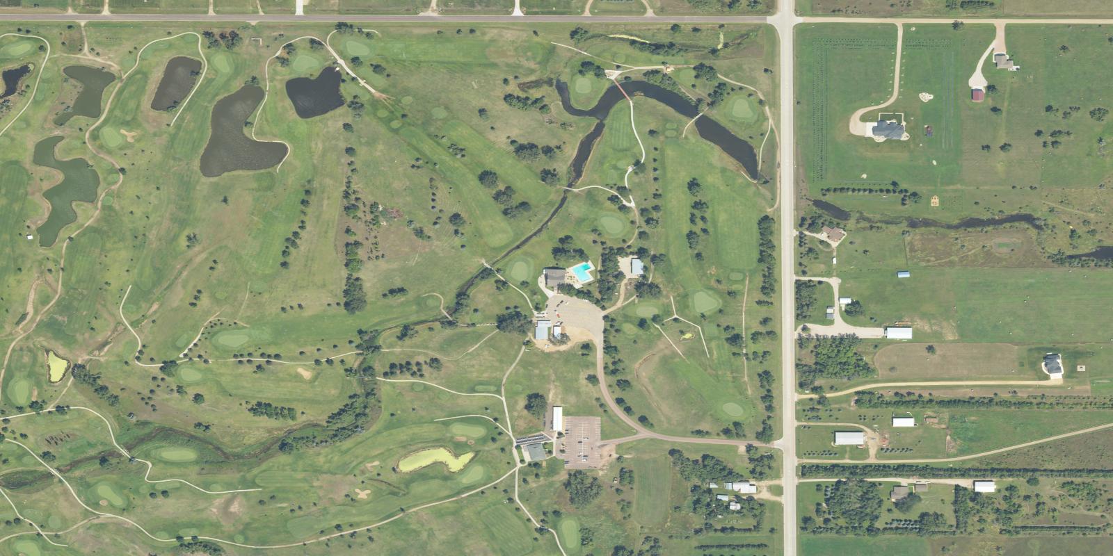 Satellite view of Huron Country Club