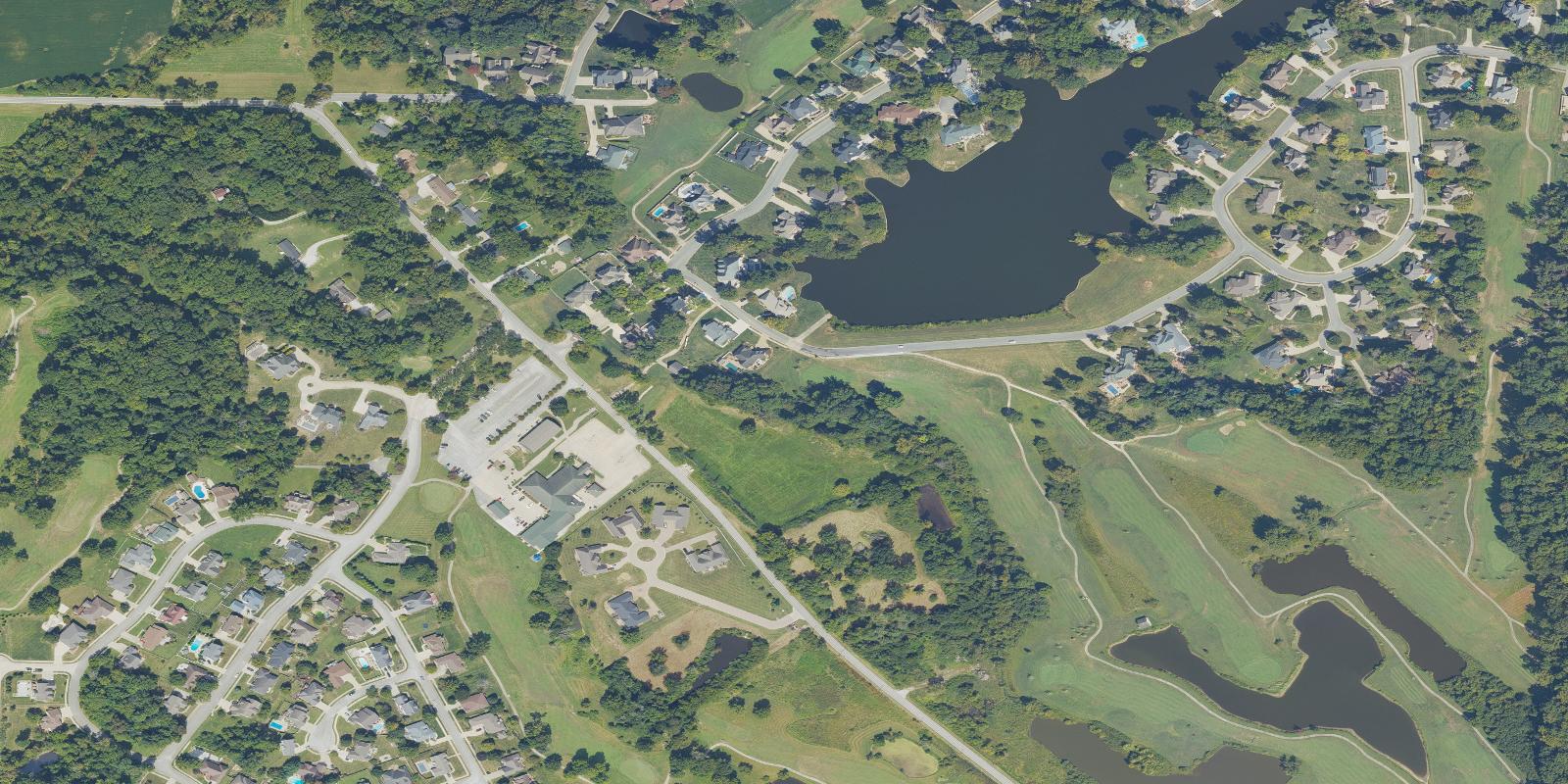 Satellite view of Idle Creek Golf Course