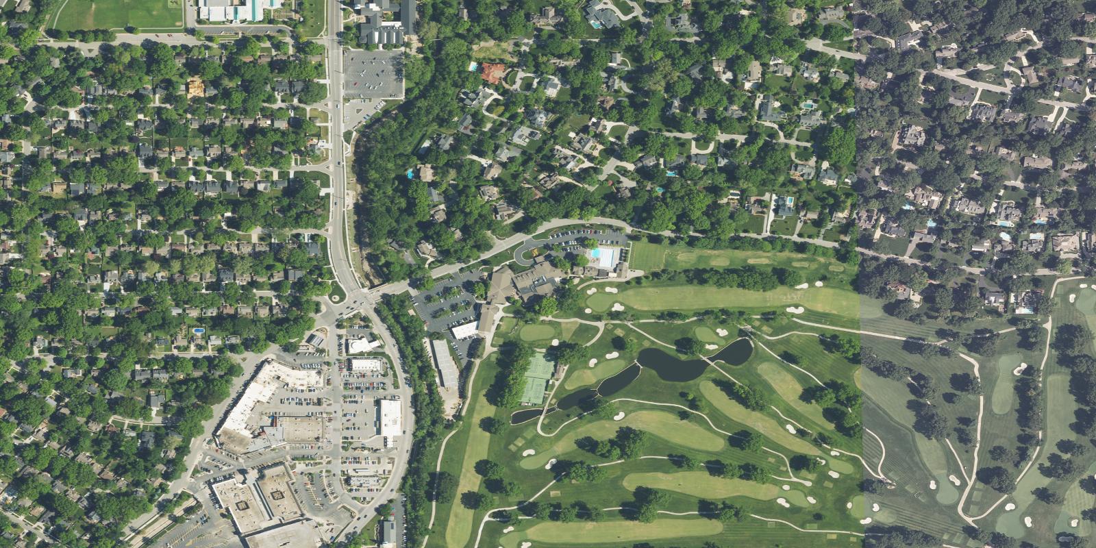 Satellite view of Indian Hills Country Club