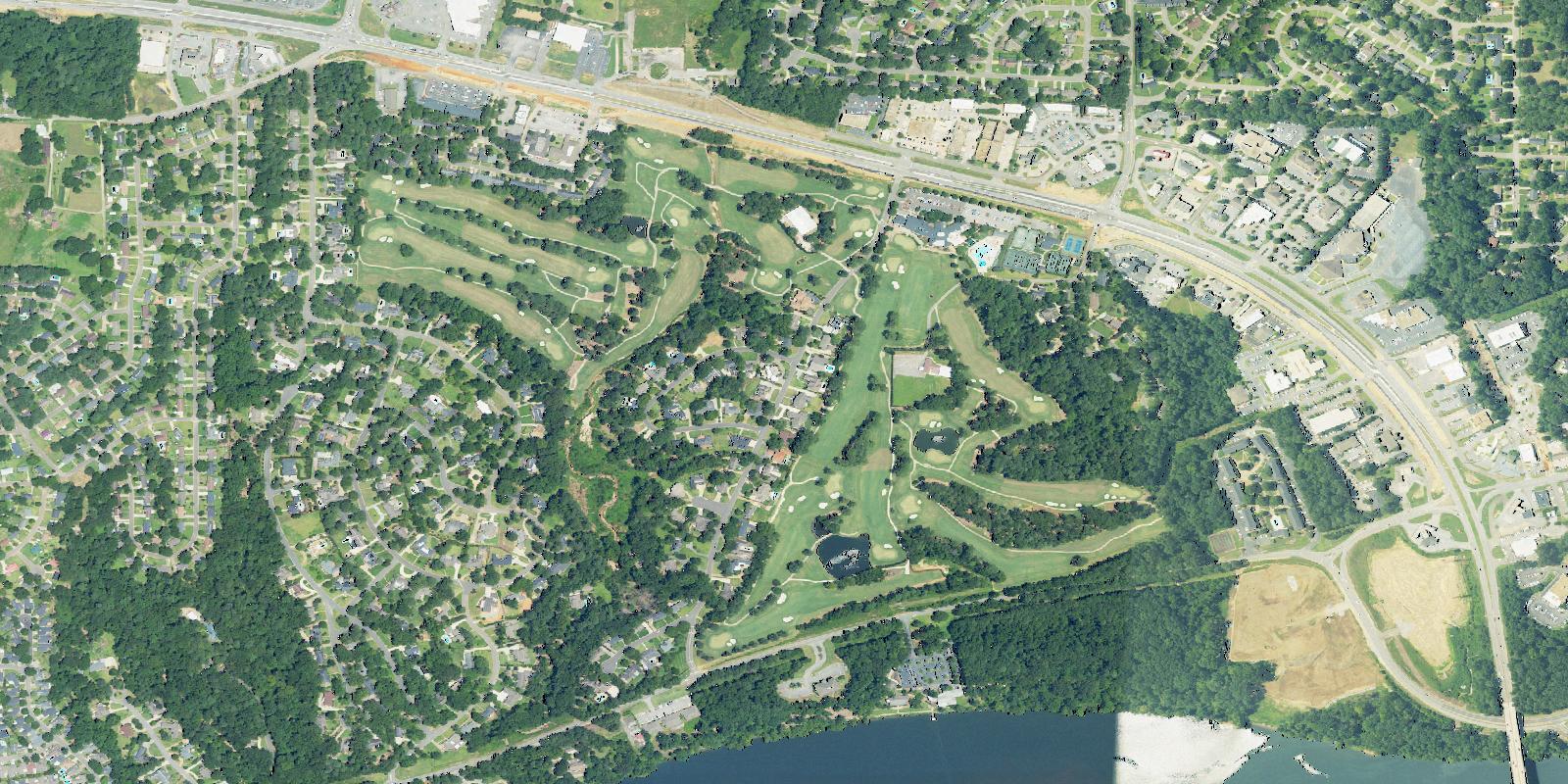 Satellite view of Indian Hills Country Club