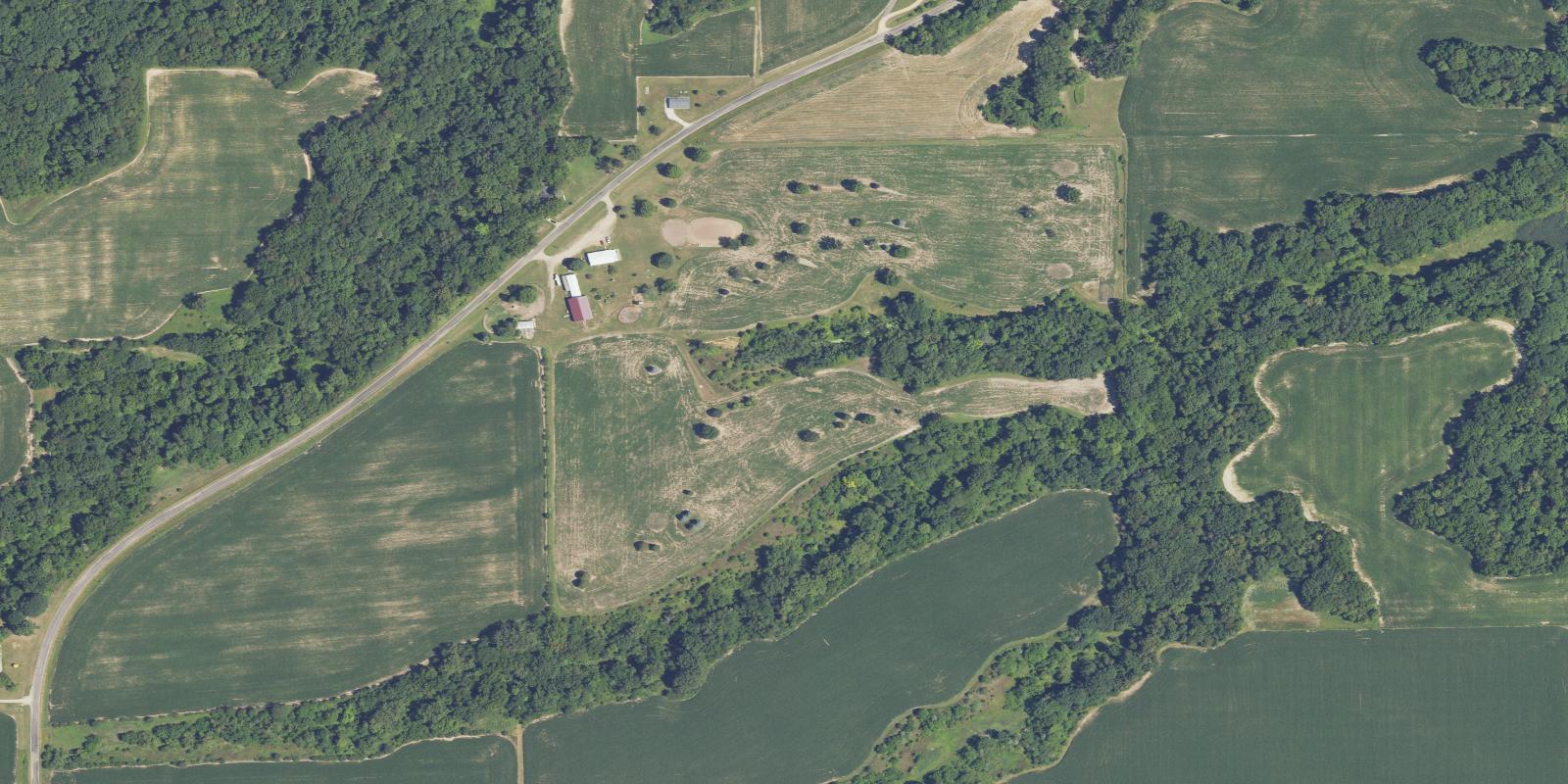 Satellite view of Indian Hills Golf Club